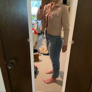 Pink Gap Jean Jacket